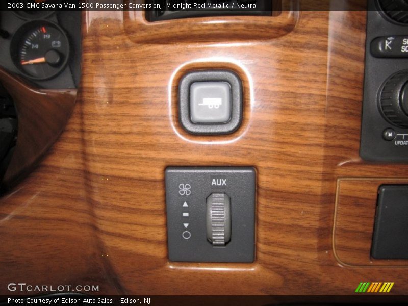 Midnight Red Metallic / Neutral 2003 GMC Savana Van 1500 Passenger Conversion