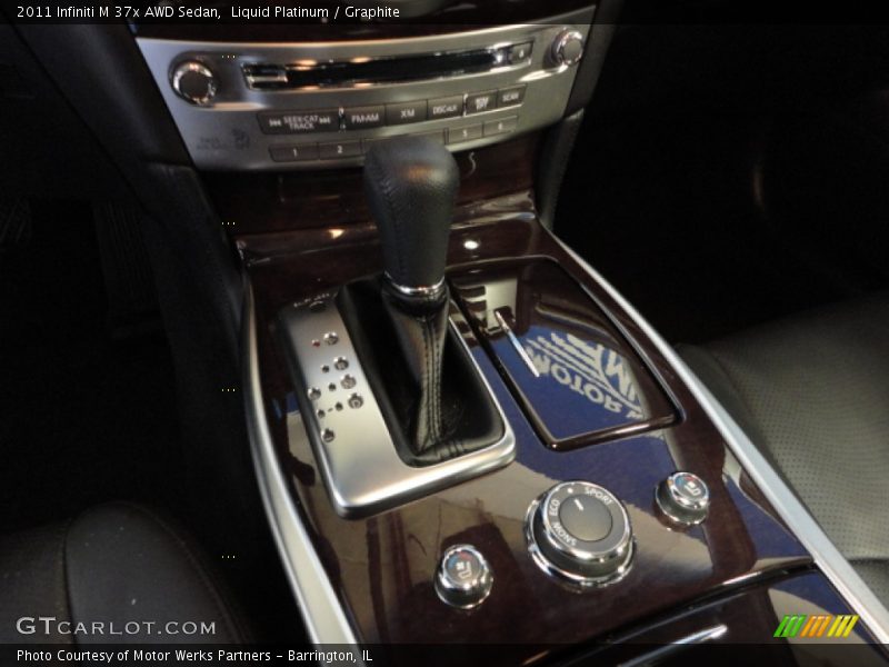 Liquid Platinum / Graphite 2011 Infiniti M 37x AWD Sedan
