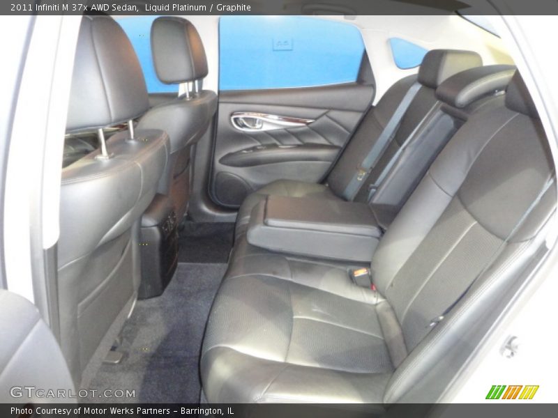 Liquid Platinum / Graphite 2011 Infiniti M 37x AWD Sedan