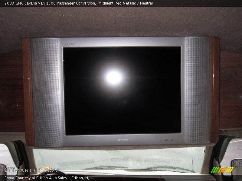 Midnight Red Metallic / Neutral 2003 GMC Savana Van 1500 Passenger Conversion