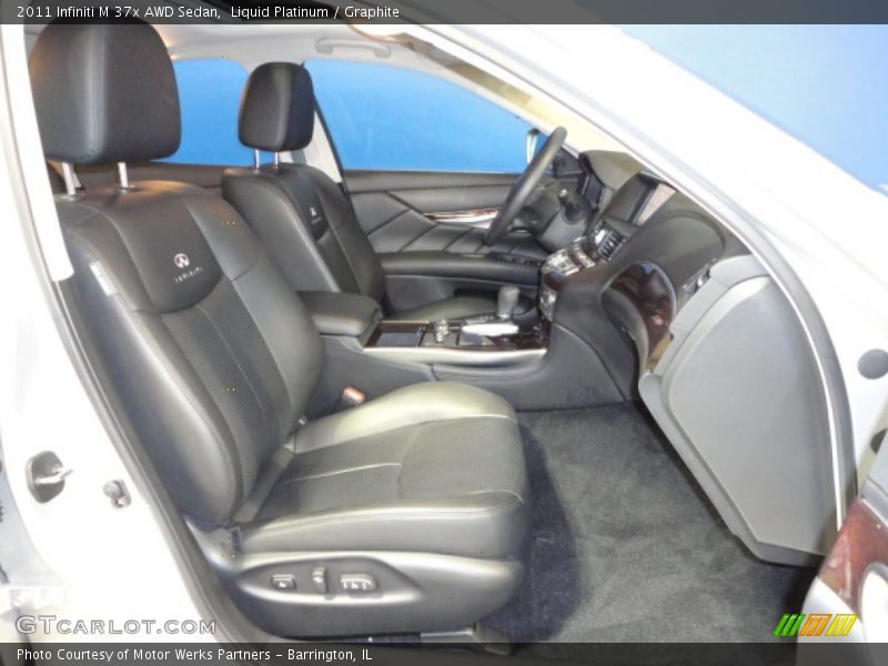 Liquid Platinum / Graphite 2011 Infiniti M 37x AWD Sedan