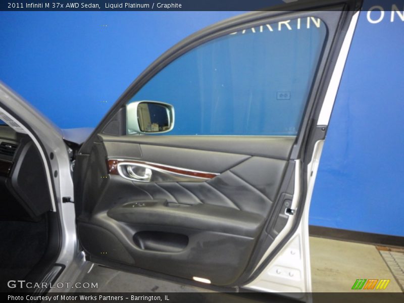 Liquid Platinum / Graphite 2011 Infiniti M 37x AWD Sedan