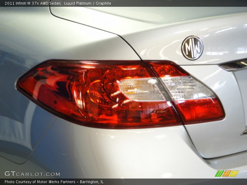 Liquid Platinum / Graphite 2011 Infiniti M 37x AWD Sedan