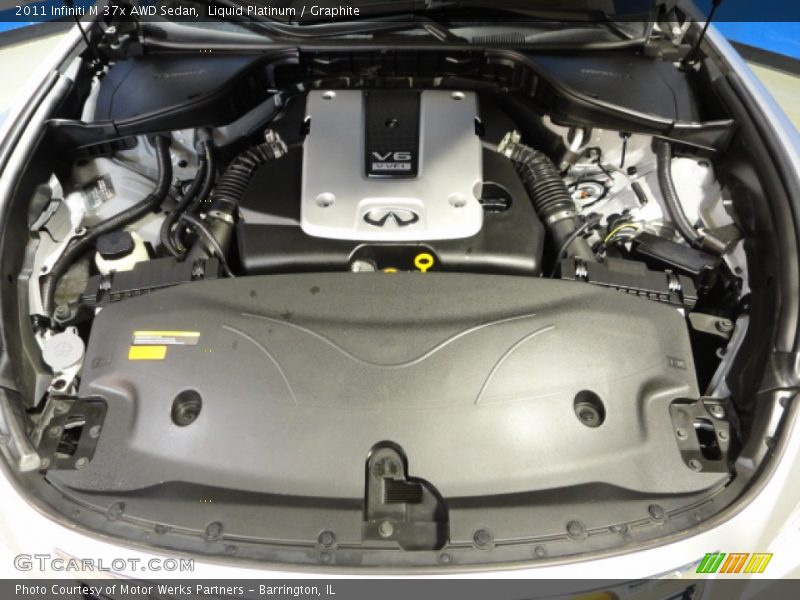 Liquid Platinum / Graphite 2011 Infiniti M 37x AWD Sedan