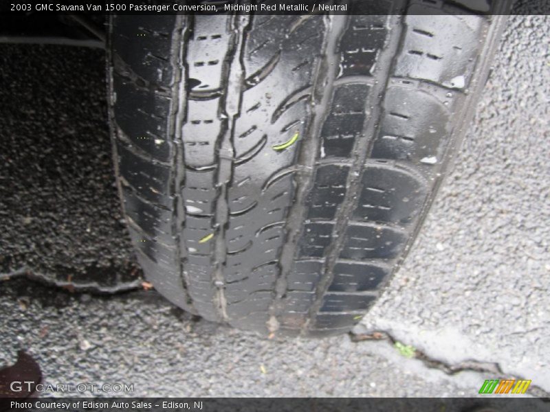 Midnight Red Metallic / Neutral 2003 GMC Savana Van 1500 Passenger Conversion