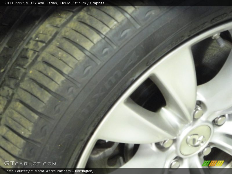 Liquid Platinum / Graphite 2011 Infiniti M 37x AWD Sedan