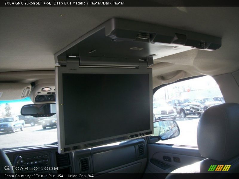 Deep Blue Metallic / Pewter/Dark Pewter 2004 GMC Yukon SLT 4x4