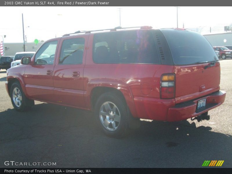 Fire Red / Pewter/Dark Pewter 2003 GMC Yukon XL SLT 4x4