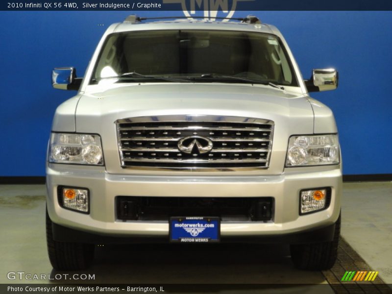 Silver Indulgence / Graphite 2010 Infiniti QX 56 4WD