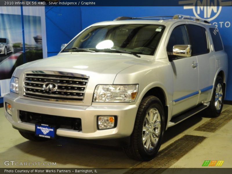 Silver Indulgence / Graphite 2010 Infiniti QX 56 4WD