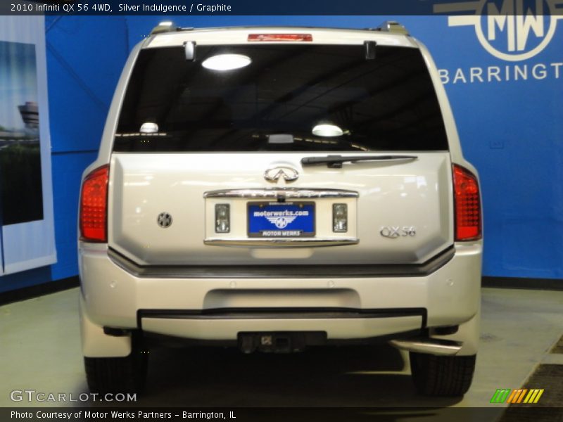 Silver Indulgence / Graphite 2010 Infiniti QX 56 4WD