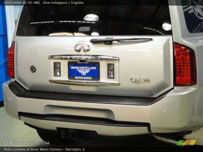 Silver Indulgence / Graphite 2010 Infiniti QX 56 4WD