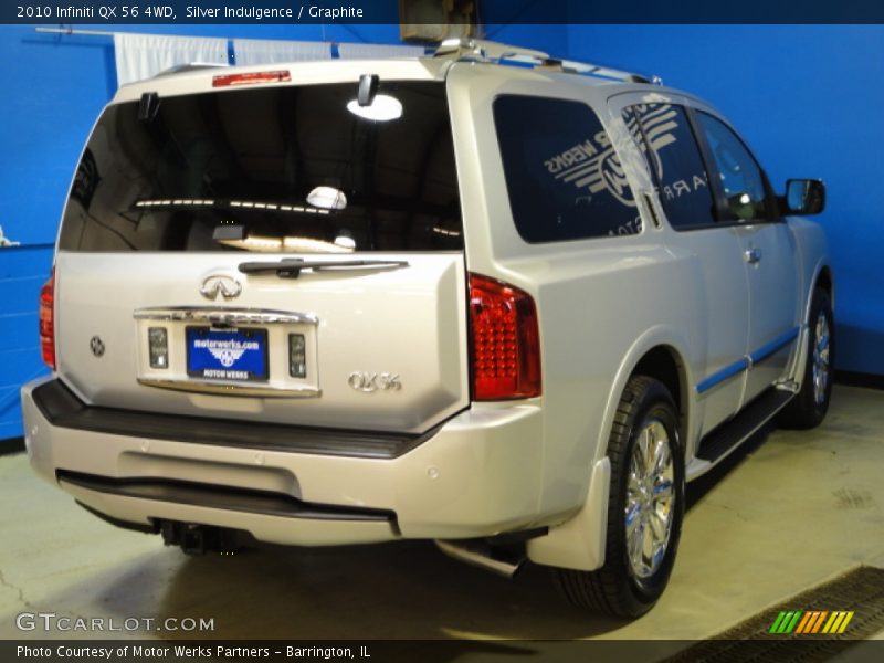 Silver Indulgence / Graphite 2010 Infiniti QX 56 4WD