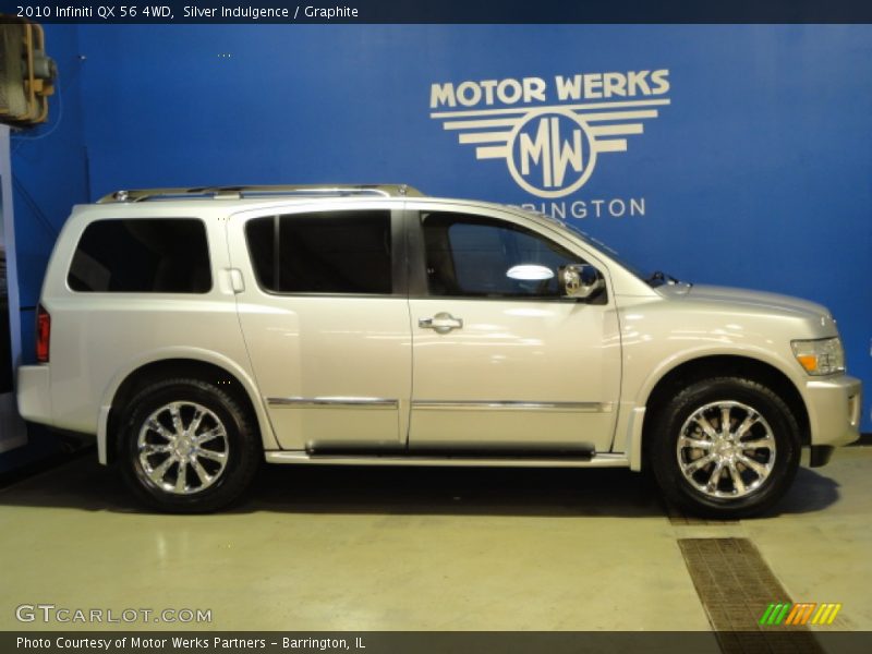 Silver Indulgence / Graphite 2010 Infiniti QX 56 4WD