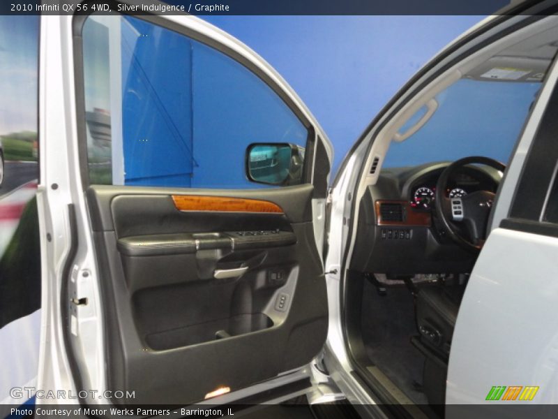 Silver Indulgence / Graphite 2010 Infiniti QX 56 4WD