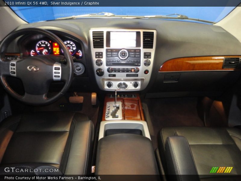 Silver Indulgence / Graphite 2010 Infiniti QX 56 4WD