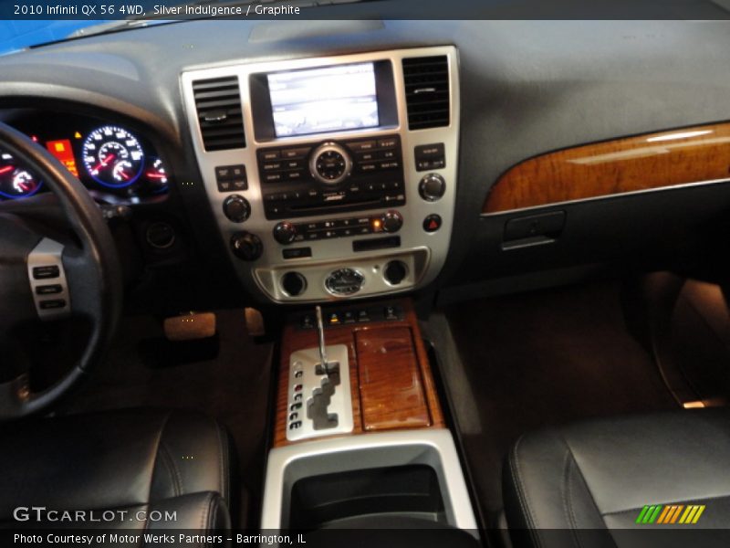 Silver Indulgence / Graphite 2010 Infiniti QX 56 4WD