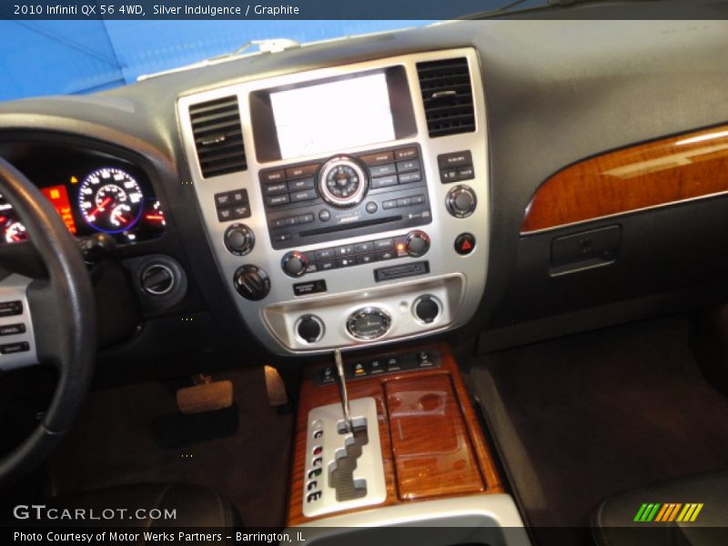Silver Indulgence / Graphite 2010 Infiniti QX 56 4WD