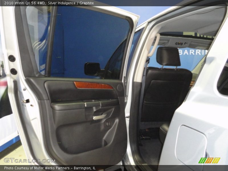 Silver Indulgence / Graphite 2010 Infiniti QX 56 4WD