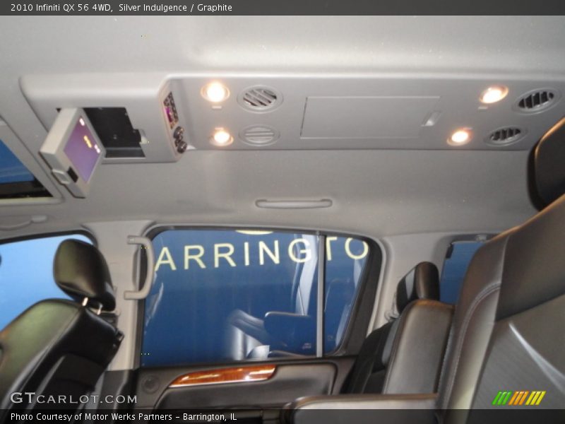 Silver Indulgence / Graphite 2010 Infiniti QX 56 4WD