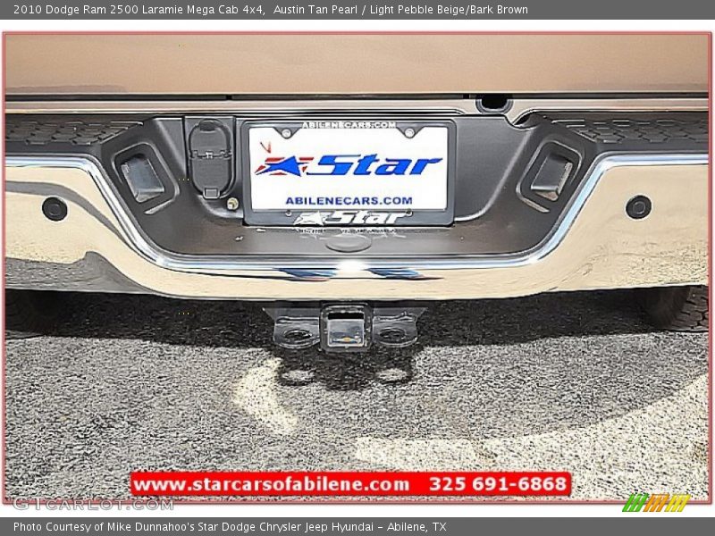 Austin Tan Pearl / Light Pebble Beige/Bark Brown 2010 Dodge Ram 2500 Laramie Mega Cab 4x4