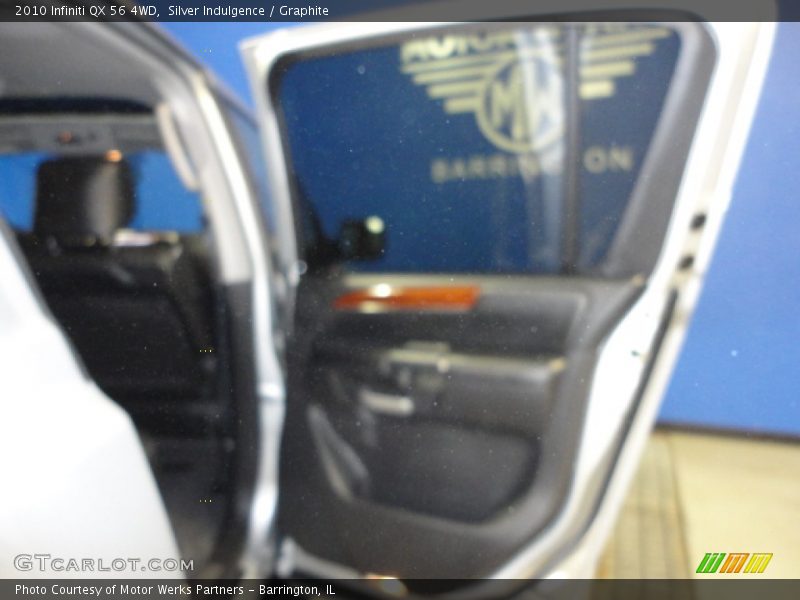 Silver Indulgence / Graphite 2010 Infiniti QX 56 4WD