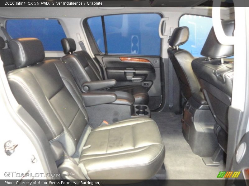 Silver Indulgence / Graphite 2010 Infiniti QX 56 4WD