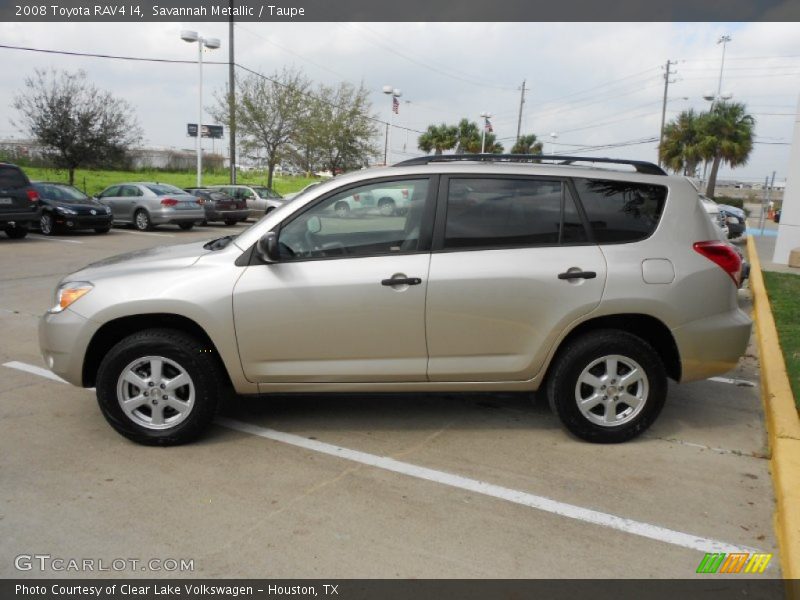 Savannah Metallic / Taupe 2008 Toyota RAV4 I4