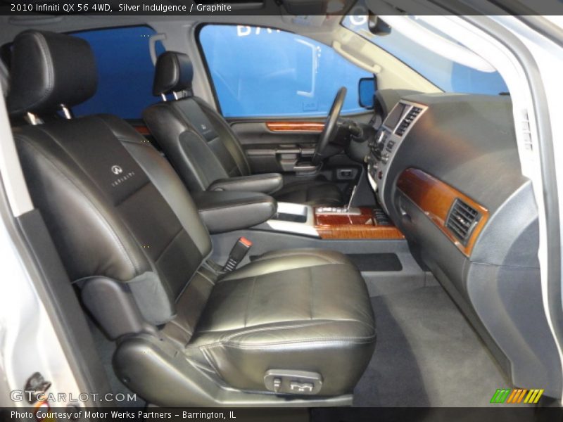 Silver Indulgence / Graphite 2010 Infiniti QX 56 4WD