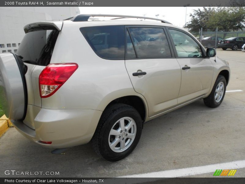 Savannah Metallic / Taupe 2008 Toyota RAV4 I4