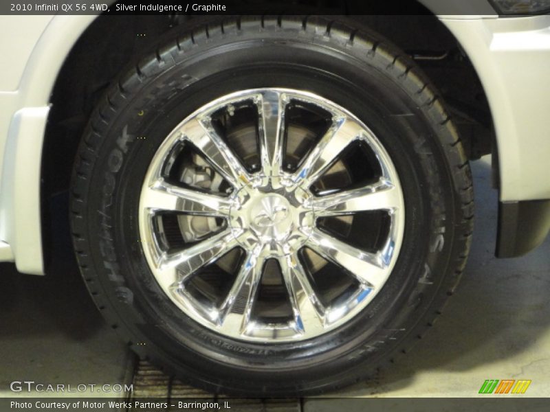 Silver Indulgence / Graphite 2010 Infiniti QX 56 4WD