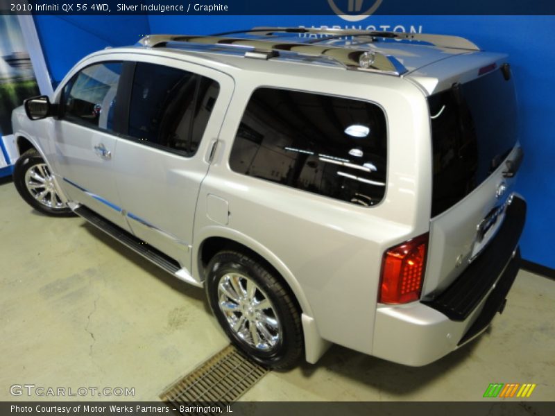 Silver Indulgence / Graphite 2010 Infiniti QX 56 4WD