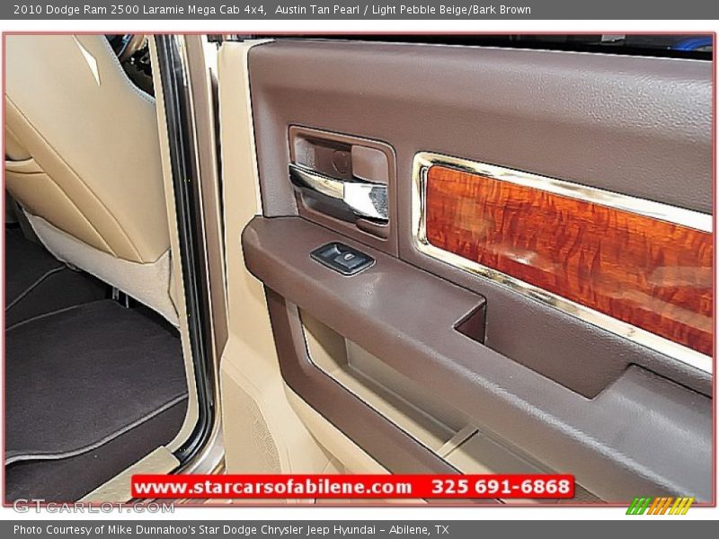 Austin Tan Pearl / Light Pebble Beige/Bark Brown 2010 Dodge Ram 2500 Laramie Mega Cab 4x4