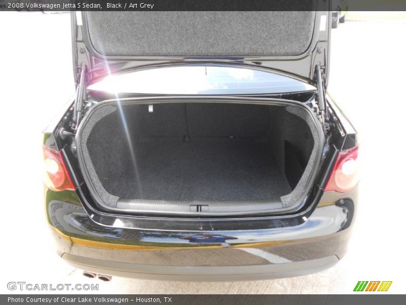 Black / Art Grey 2008 Volkswagen Jetta S Sedan