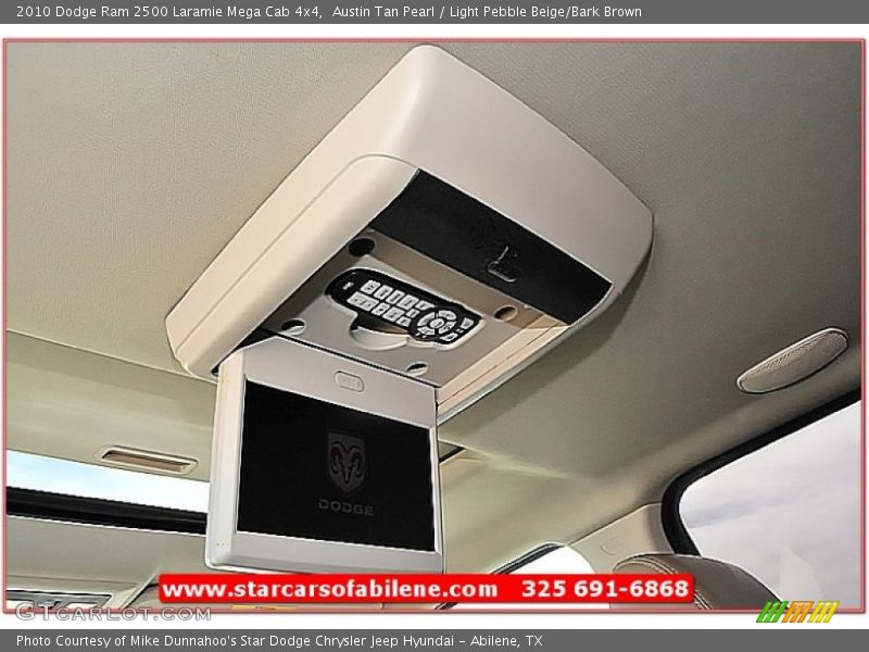 Austin Tan Pearl / Light Pebble Beige/Bark Brown 2010 Dodge Ram 2500 Laramie Mega Cab 4x4