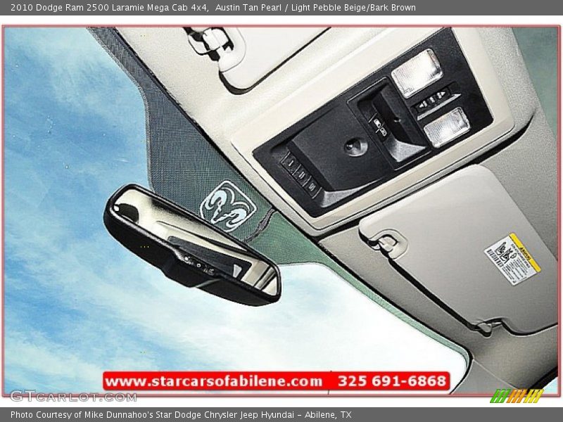 Austin Tan Pearl / Light Pebble Beige/Bark Brown 2010 Dodge Ram 2500 Laramie Mega Cab 4x4