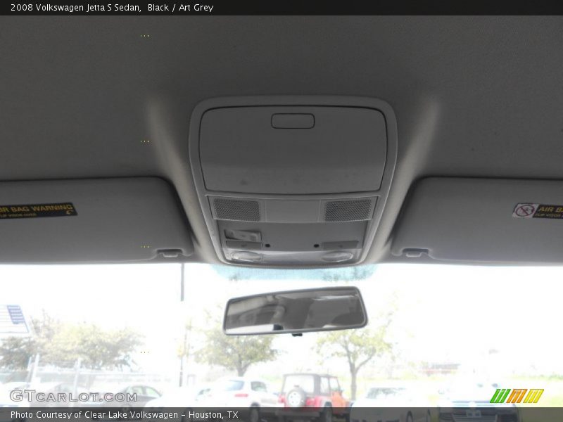 Black / Art Grey 2008 Volkswagen Jetta S Sedan