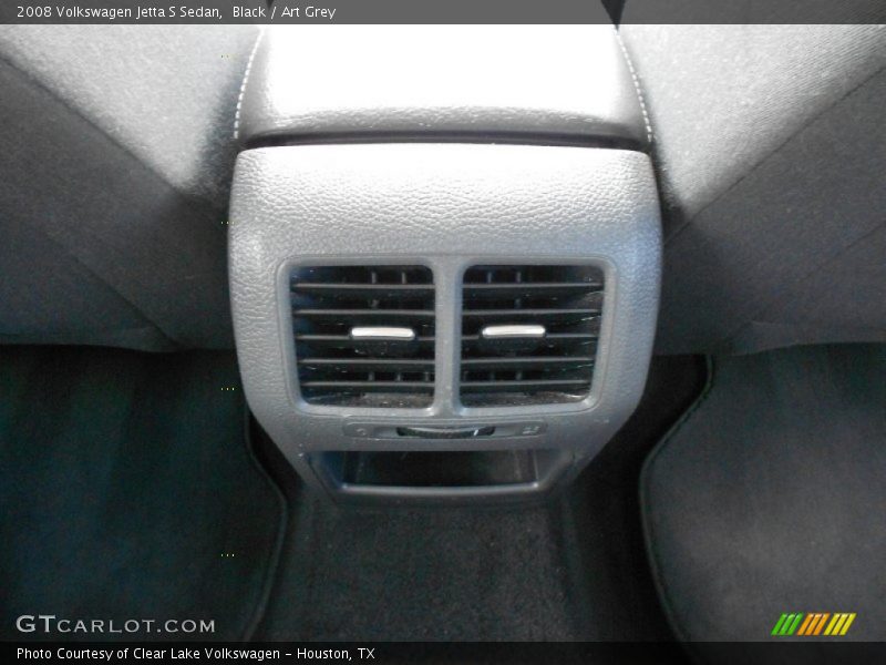 Black / Art Grey 2008 Volkswagen Jetta S Sedan