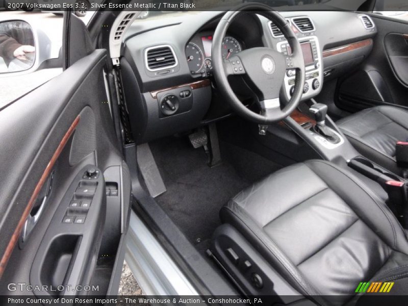  2007 Eos 3.2 Titan Black Interior