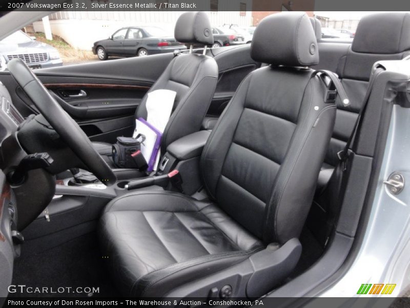  2007 Eos 3.2 Titan Black Interior
