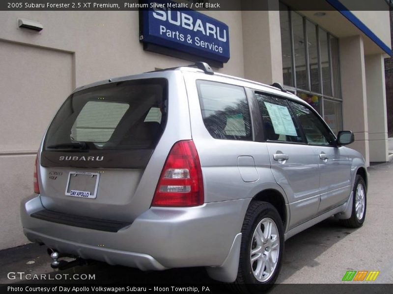 Platinum Silver Metallic / Off Black 2005 Subaru Forester 2.5 XT Premium