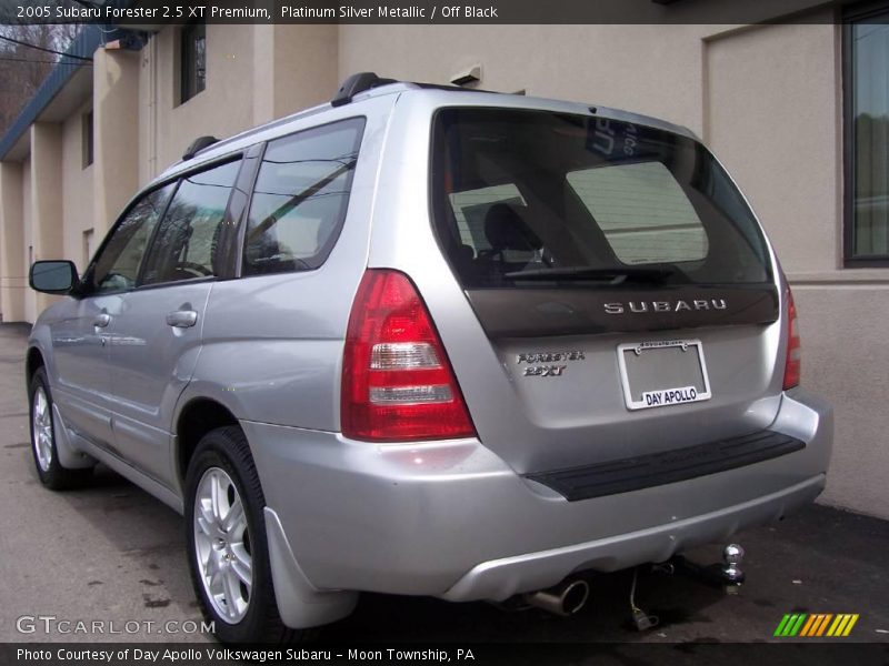 Platinum Silver Metallic / Off Black 2005 Subaru Forester 2.5 XT Premium