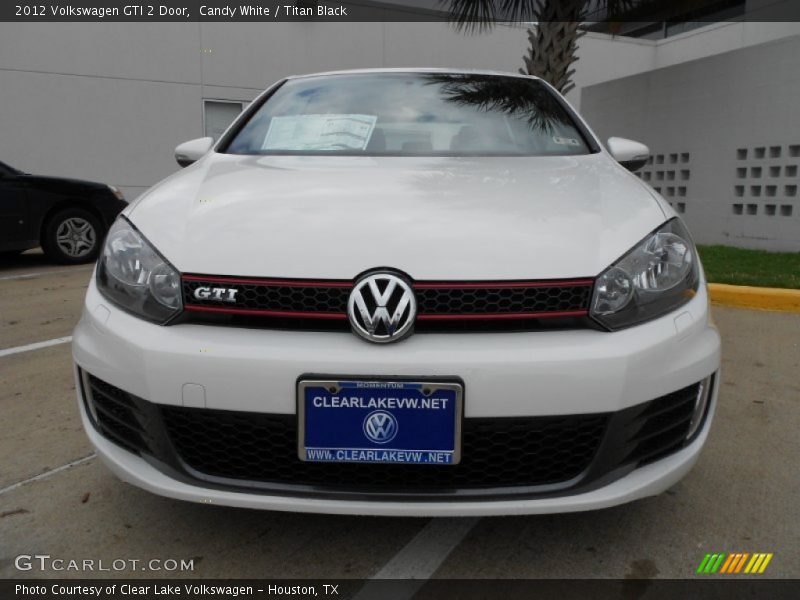 Candy White / Titan Black 2012 Volkswagen GTI 2 Door