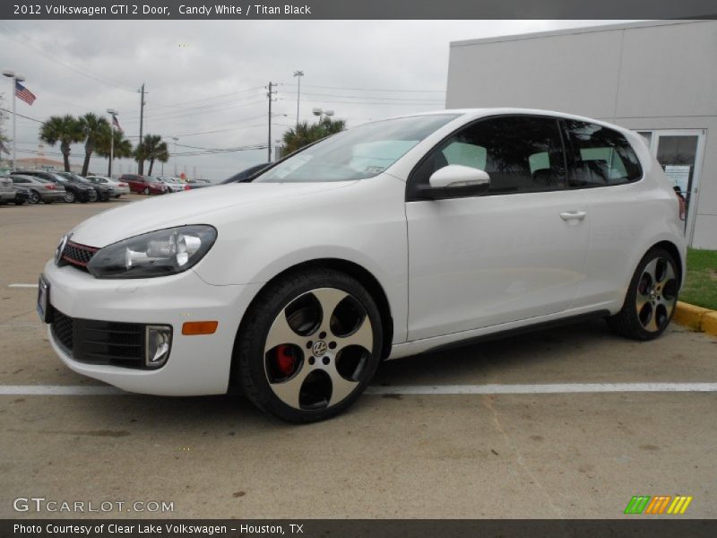 Candy White / Titan Black 2012 Volkswagen GTI 2 Door