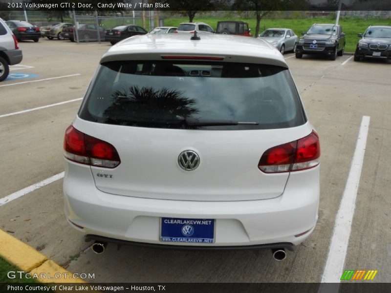 Candy White / Titan Black 2012 Volkswagen GTI 2 Door