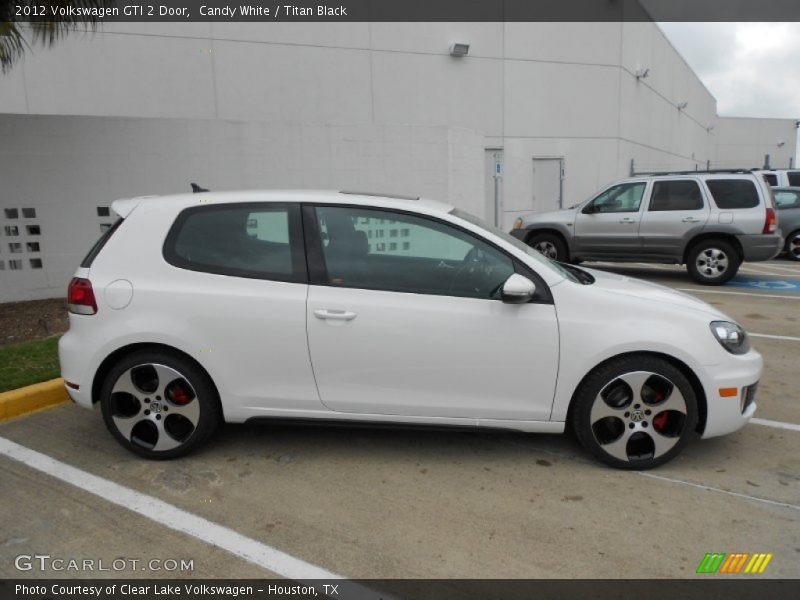 Candy White / Titan Black 2012 Volkswagen GTI 2 Door