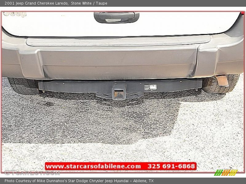 Stone White / Taupe 2001 Jeep Grand Cherokee Laredo
