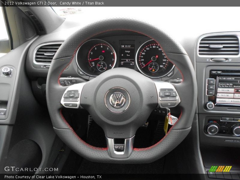 Candy White / Titan Black 2012 Volkswagen GTI 2 Door