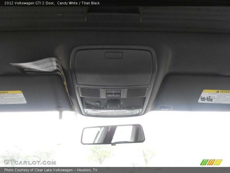 Candy White / Titan Black 2012 Volkswagen GTI 2 Door