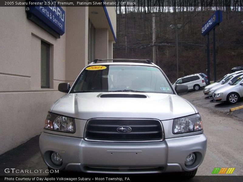 Platinum Silver Metallic / Off Black 2005 Subaru Forester 2.5 XT Premium